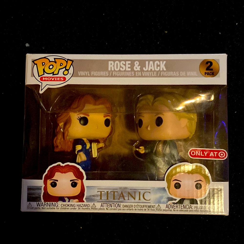 Funko Rose and Jack from titanic